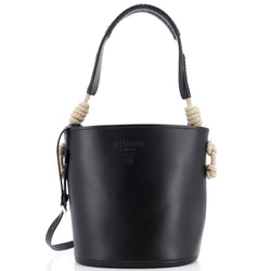 Prada Tambour Bucket Bag Leather With