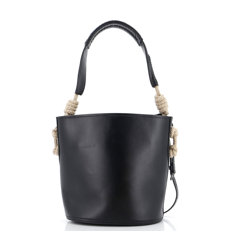 Prada Tambour Bucket Bag Leather With