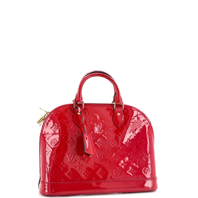 Louis Vuitton Alma Handbag Vernis Pm