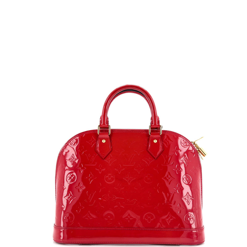 Louis Vuitton Alma Handbag Vernis Pm