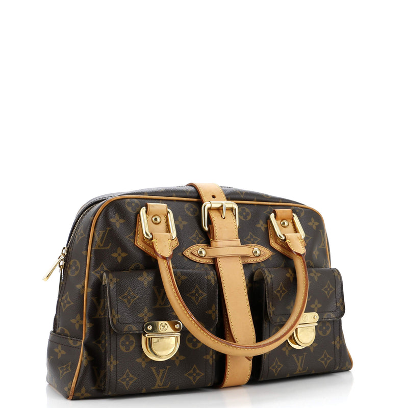 Louis Vuitton Manhattan Handbag Canvas