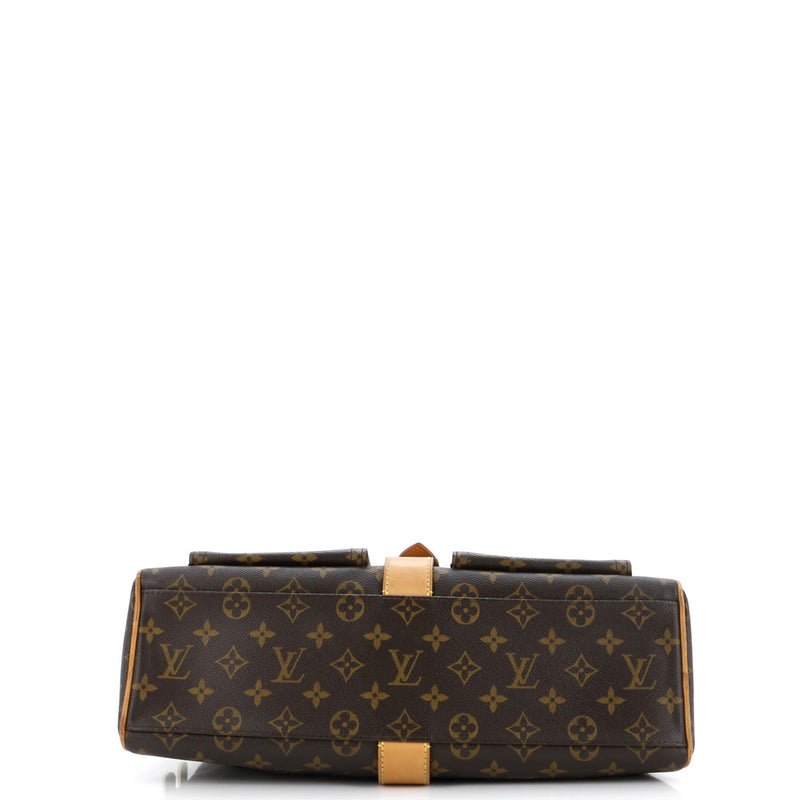 Louis Vuitton Manhattan Handbag Canvas