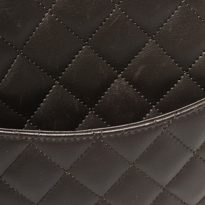 Chanel Calfskin Quilted Medium Cambon