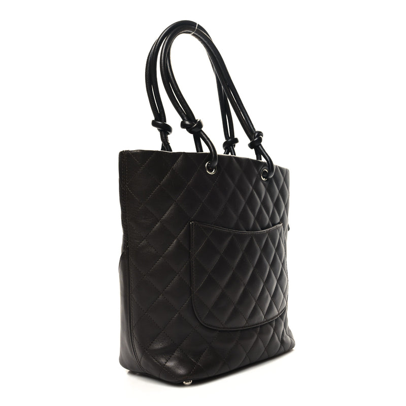 Chanel Calfskin Quilted Medium Cambon