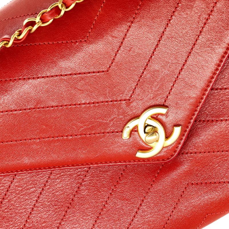 Chanel Envelope Compartment Flap Bag