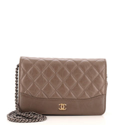 Chanel Gabrielle Wallet On Chain Quilted