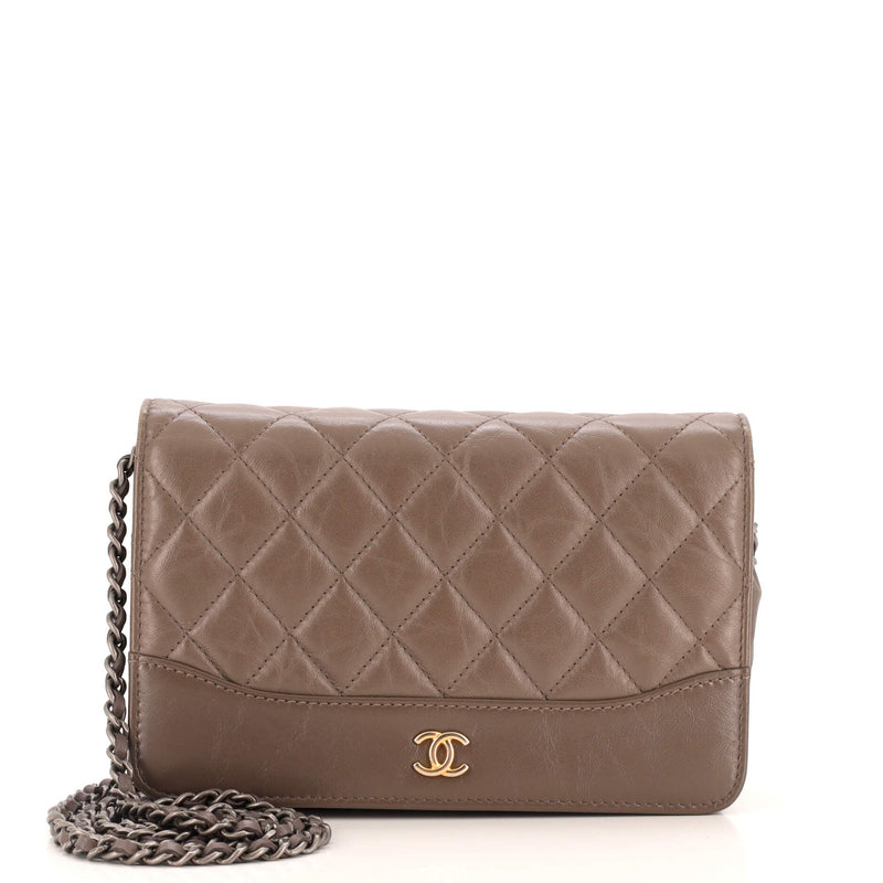 Chanel Gabrielle Wallet On Chain Quilted