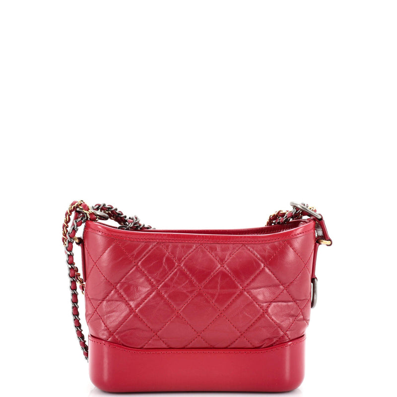 Chanel Gabrielle Hobo Quilted Aged