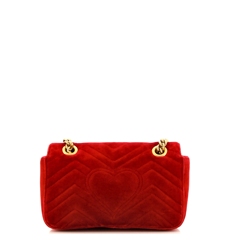 Gucci Gg Marmont Flap Bag Matelasse