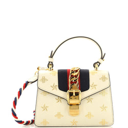 Gucci Sylvie Top Handle Bag Printed