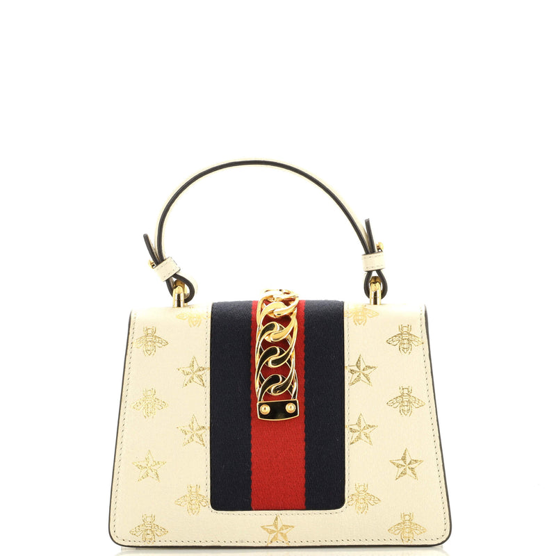 Gucci Sylvie Top Handle Bag Printed