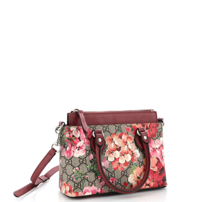 Gucci Linea A Convertible Tote Blooms