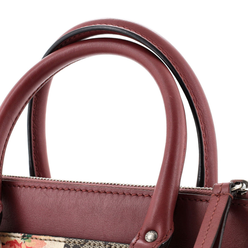 Gucci Linea A Convertible Tote Blooms