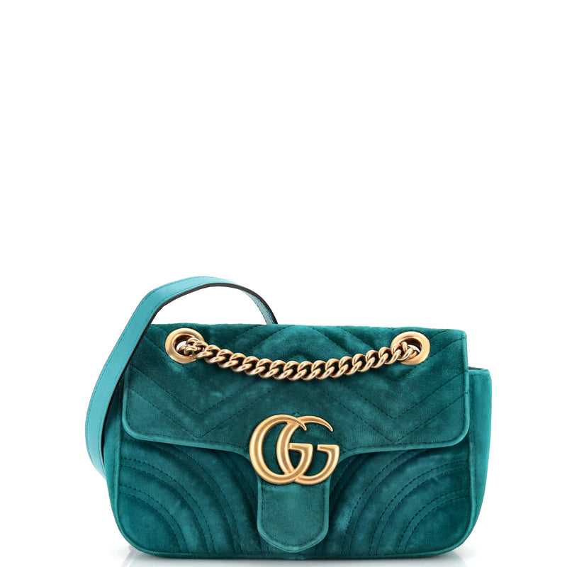 Gucci Gg Marmont Flap Bag Matelasse