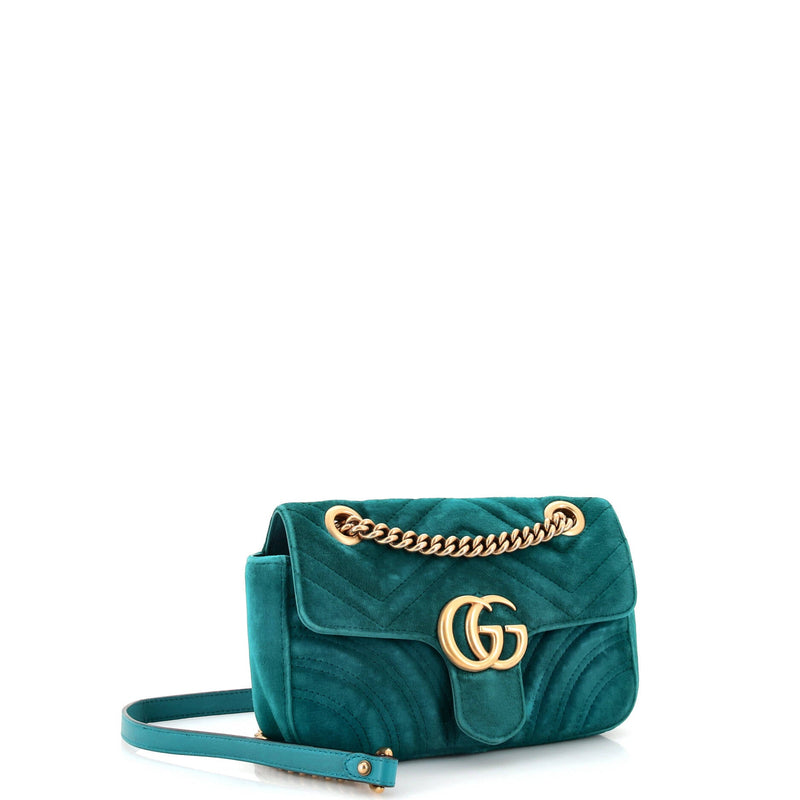 Gucci Gg Marmont Flap Bag Matelasse