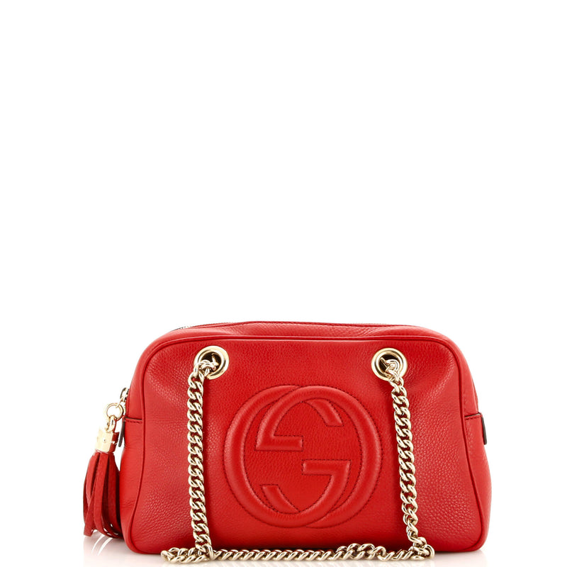 Gucci Soho Chain Zip Shoulder Bag