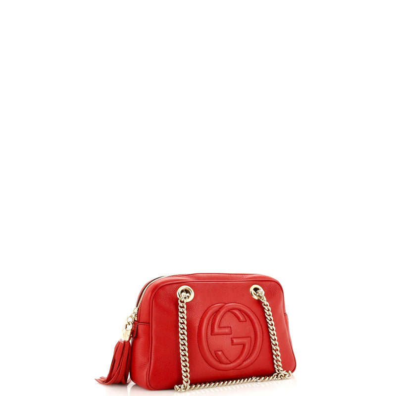 Gucci Soho Chain Zip Shoulder Bag