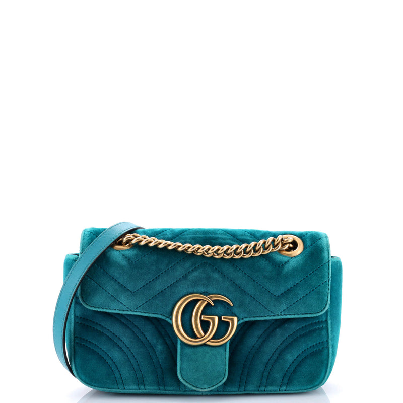 Gucci Gg Marmont Flap Bag Matelasse