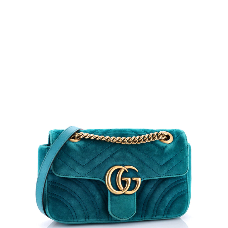 Gucci Gg Marmont Flap Bag Matelasse