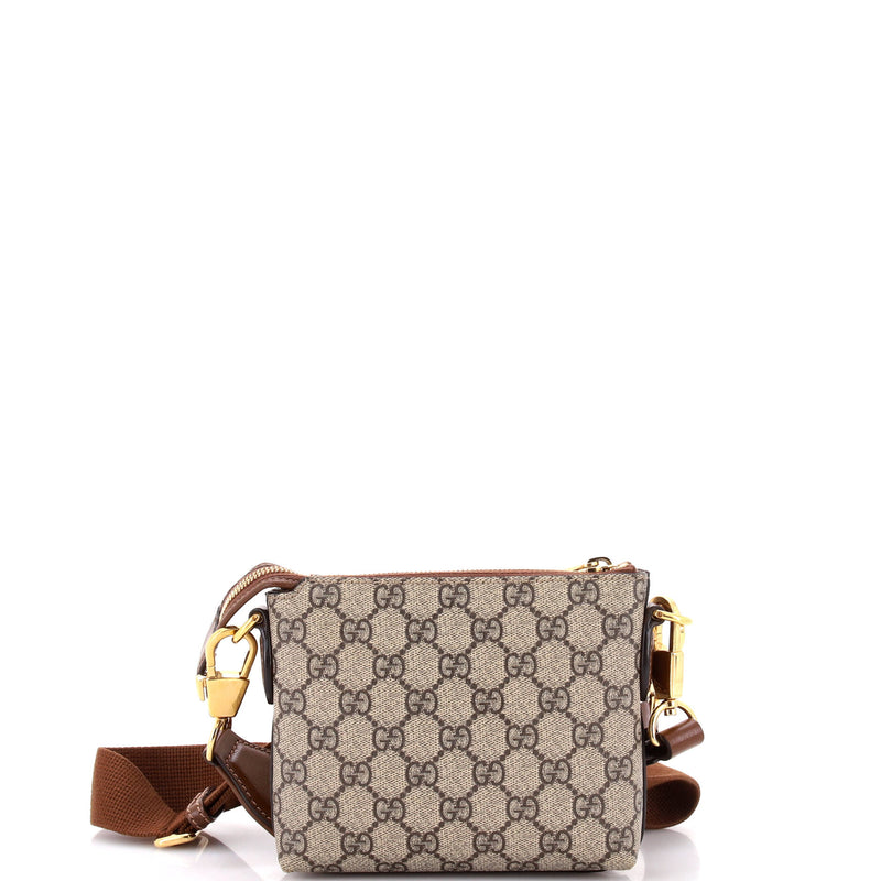 Gucci Interlocking G Patch Wristlet