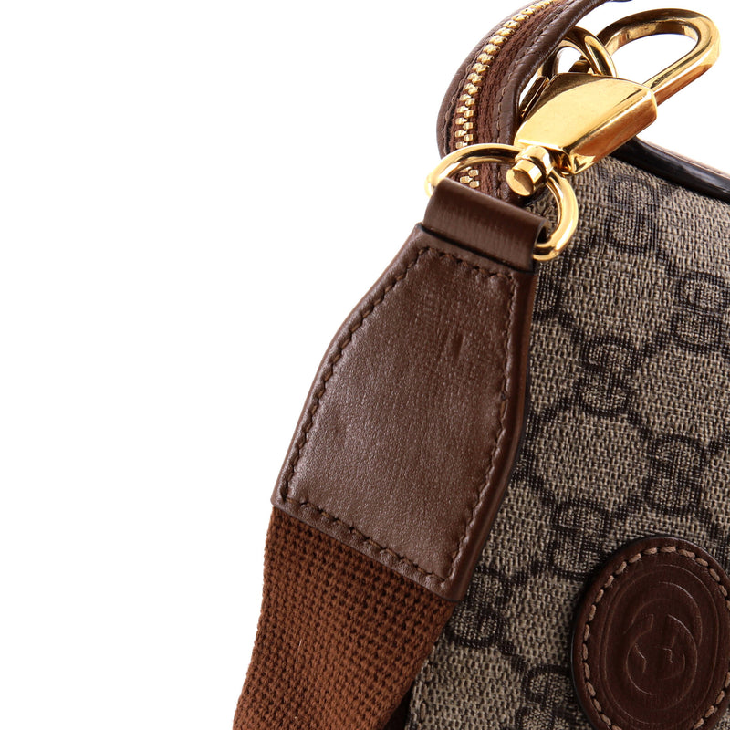 Gucci Interlocking G Patch Wristlet