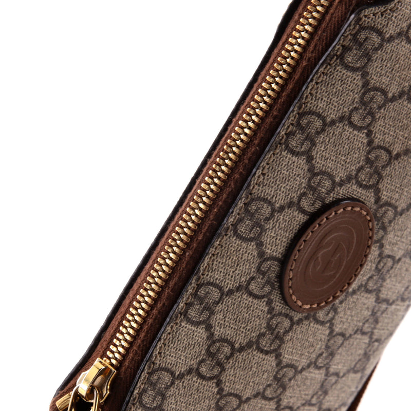 Gucci Interlocking G Patch Wristlet