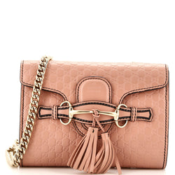 Emily Chain Flap Bag Microguccissima