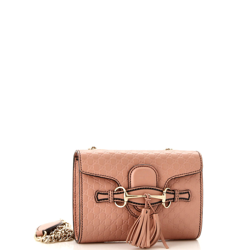 Emily Chain Flap Bag Microguccissima