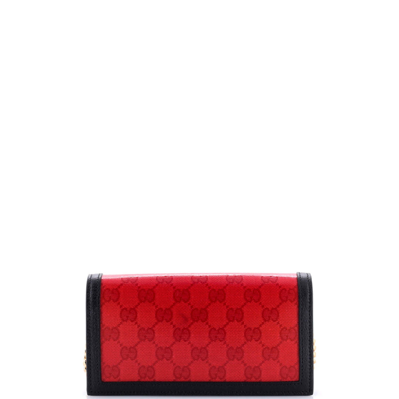 Gucci X Adidas Wallet On Chain Gg Coated