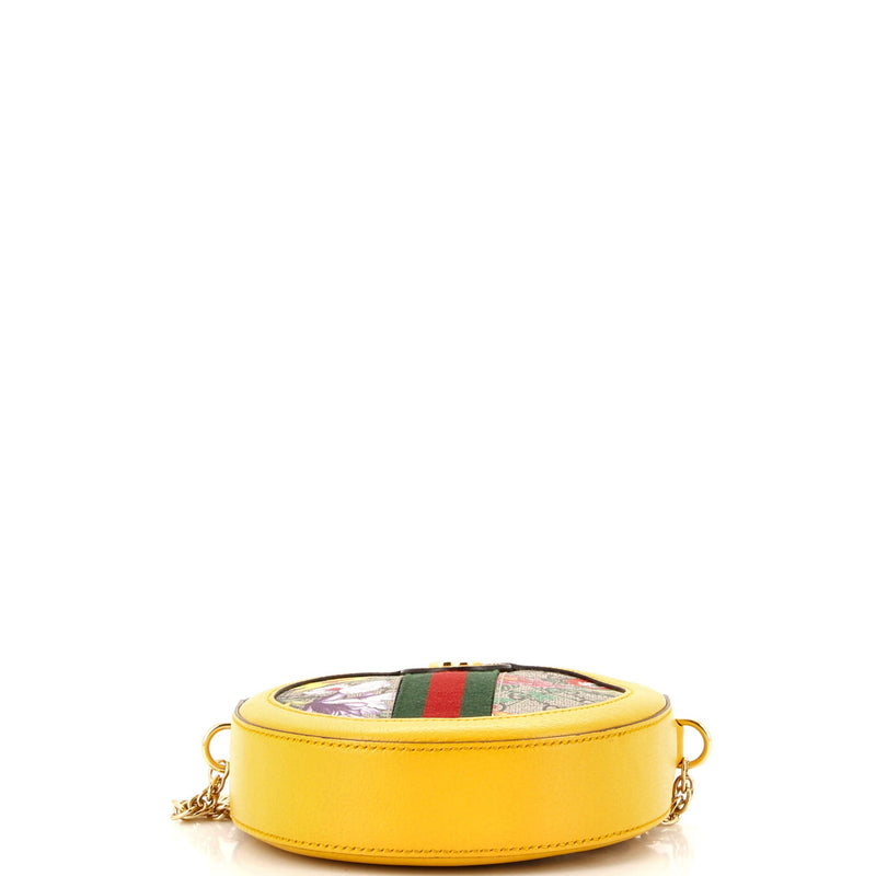 Gucci Ophidia Round Shoulder Bag Flora