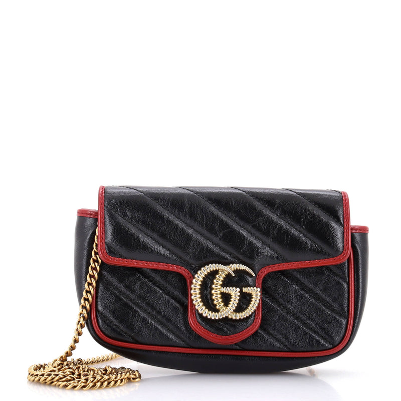 Gucci Gg Marmont Flap Bag Diagonal