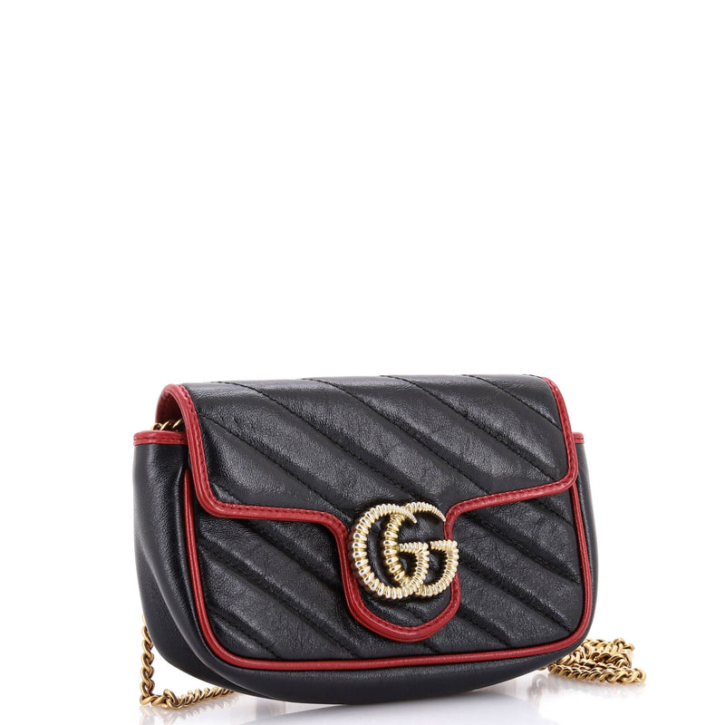 Gucci Gg Marmont Flap Bag Diagonal