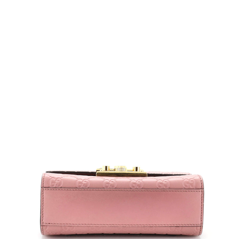 Padlock Shoulder Bag Guccissima Leather