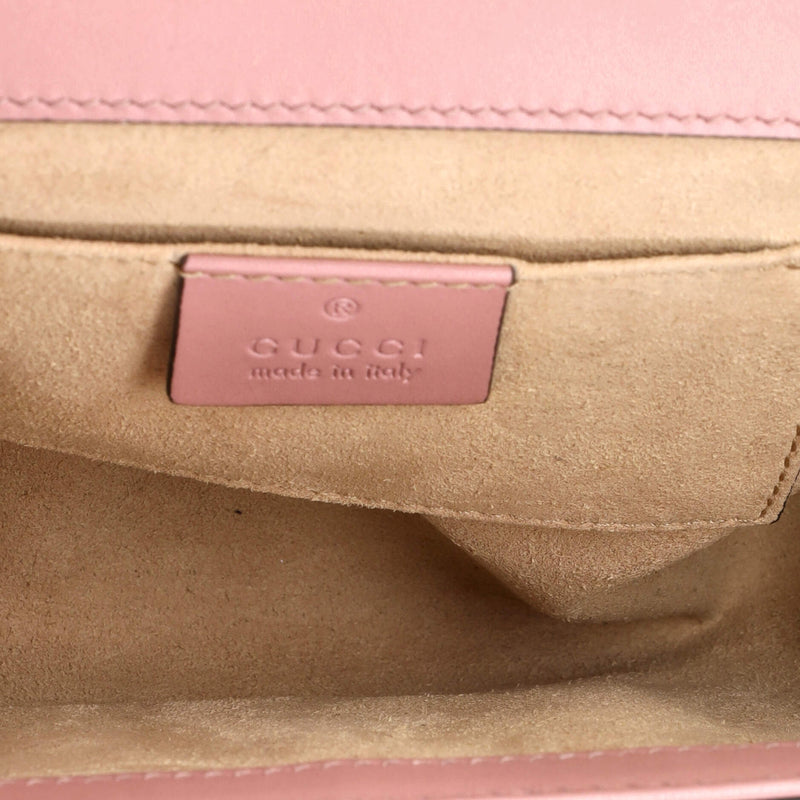 Padlock Shoulder Bag Guccissima Leather