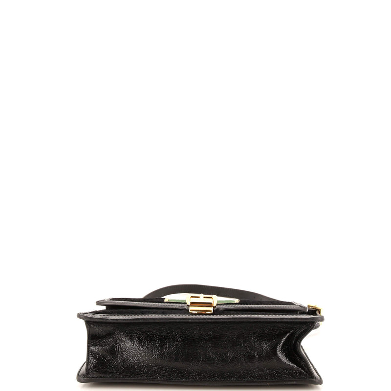 Gucci Sylvie Shoulder Bag Gg Velvet