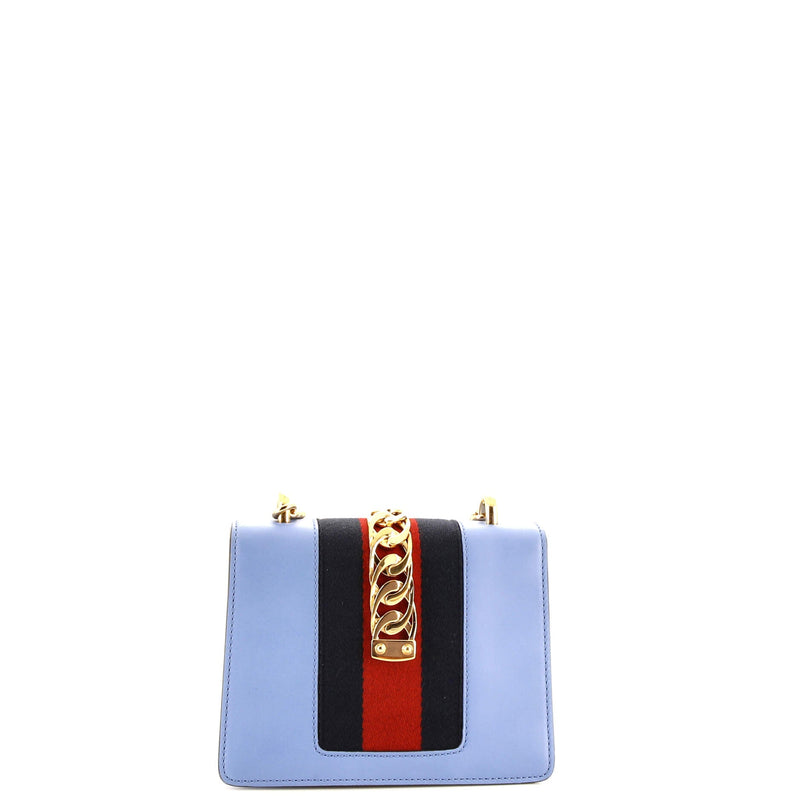 Gucci Sylvie Chain Shoulder Bag Leather