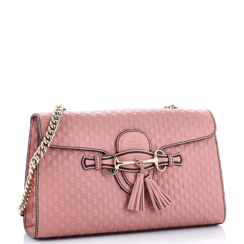 Emily Chain Flap Bag Microguccissima