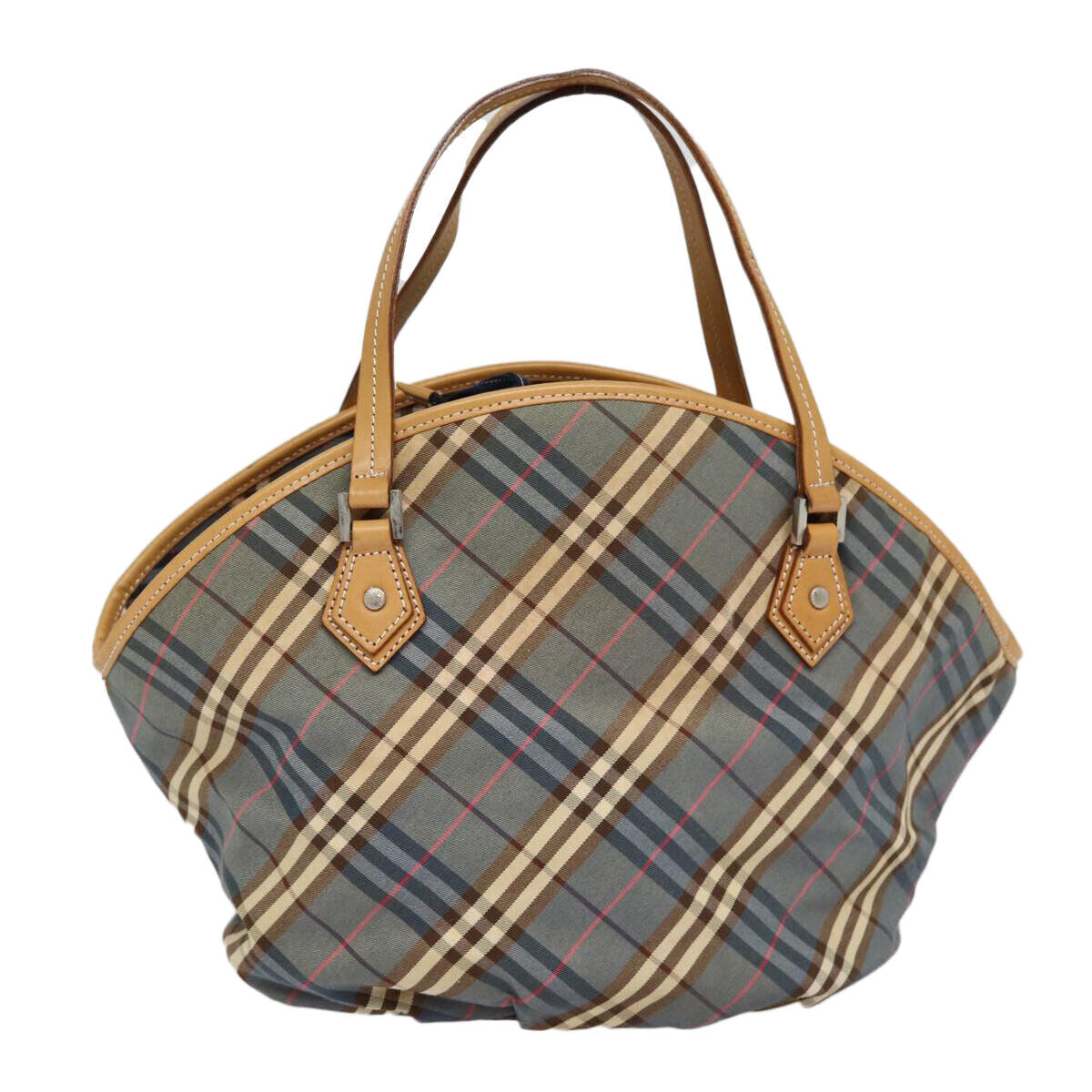 Burberry blue offers label handbag