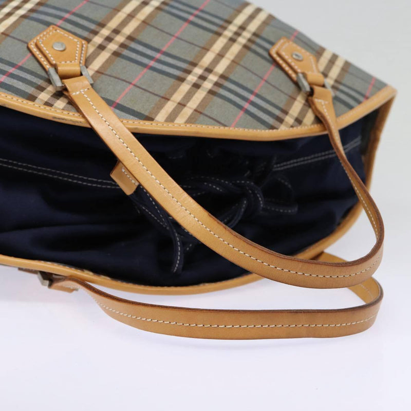 Burberry Nova Check Blue Label Hand Bag