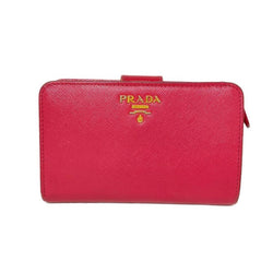 Prada - Pink Leather Bifold Wallet