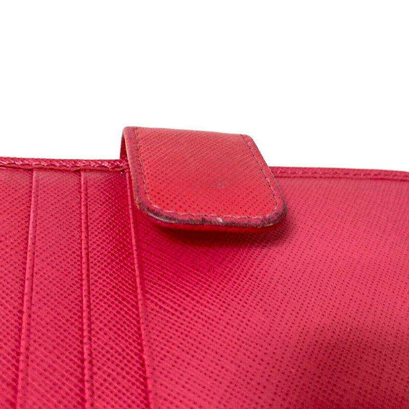 Prada - Pink Leather Bifold Wallet