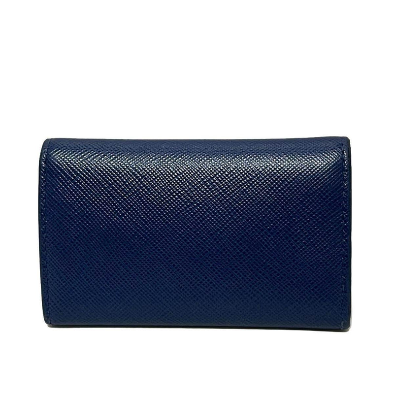 Prada - Navy Light Blue Leather Key