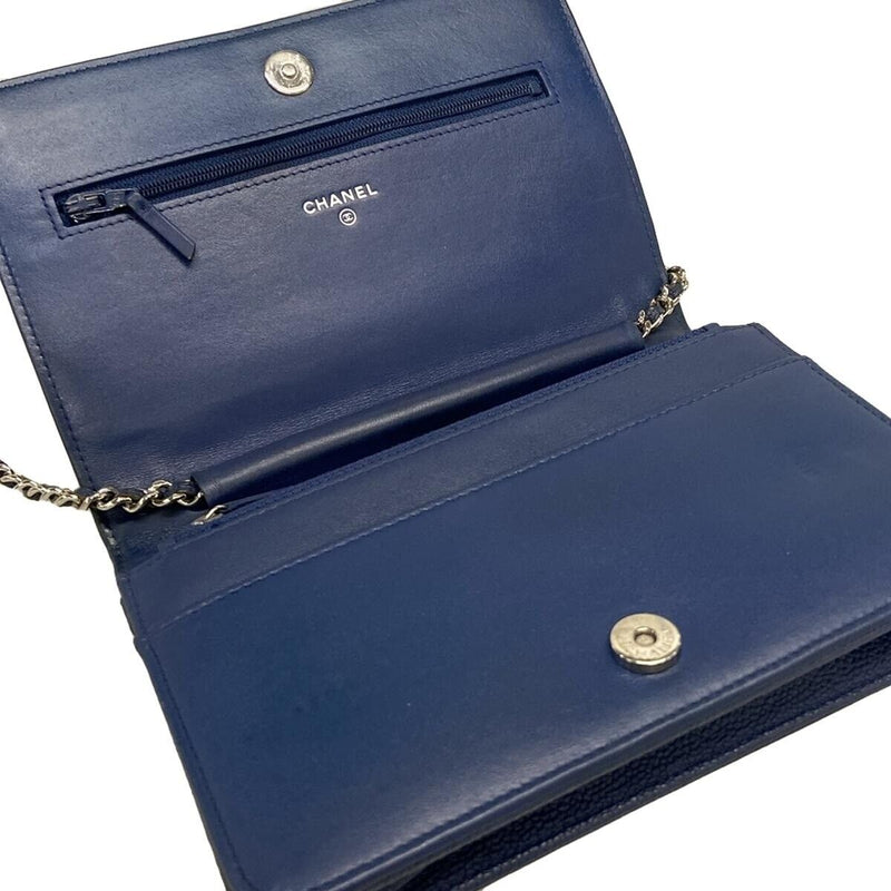 Chanel Boy / Matelasse - Navy