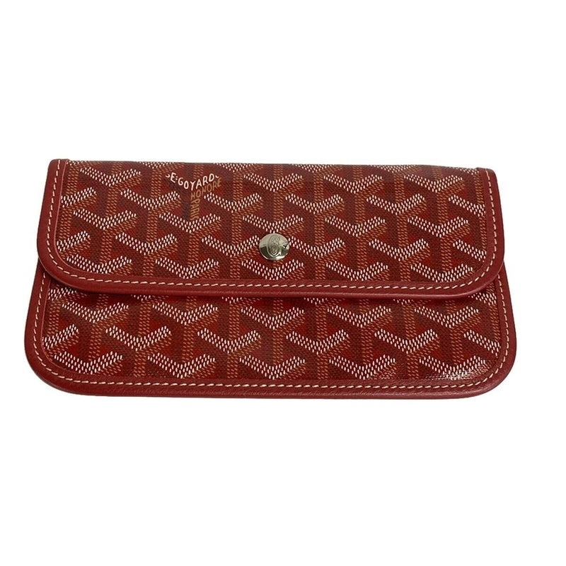 Goyard Saint Louis Pm Red Coated