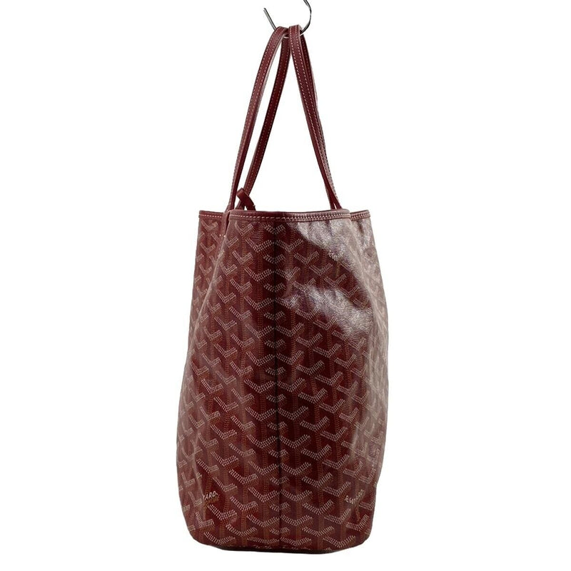 Goyard Saint Louis Pm Red Coated