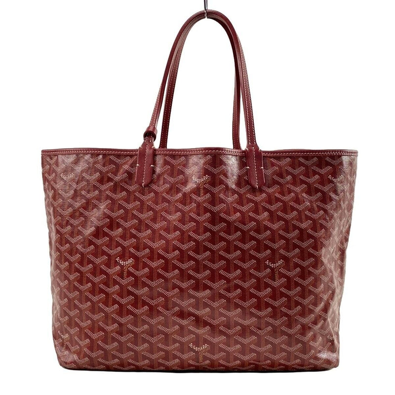 Goyard Saint Louis Pm Red Coated