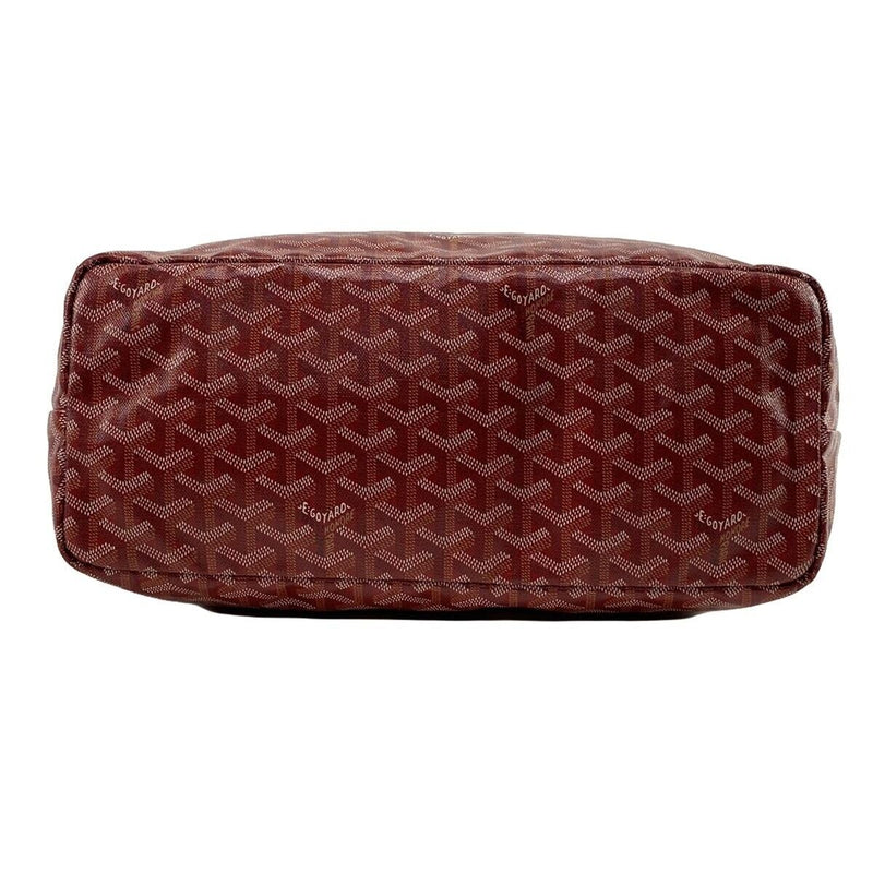 Goyard Saint Louis Pm Red Coated