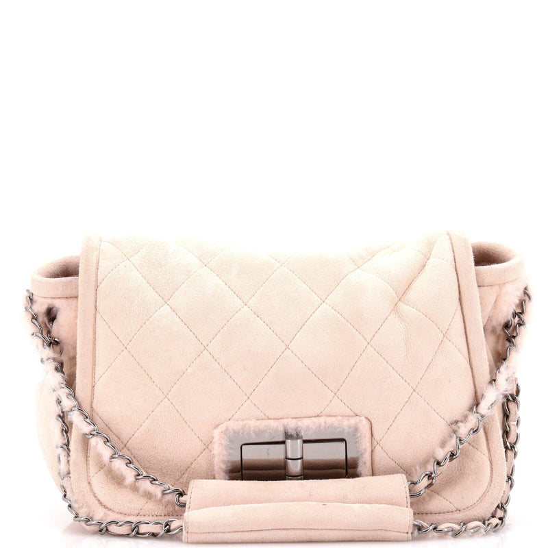 Chanel Reissue Flap Bag Quilted Suede