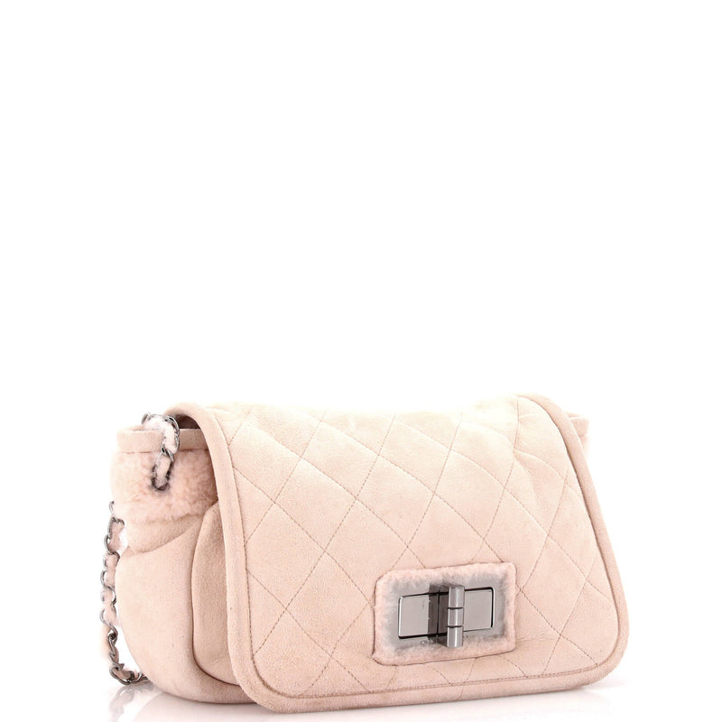 Chanel Reissue Flap Bag Quilted Suede