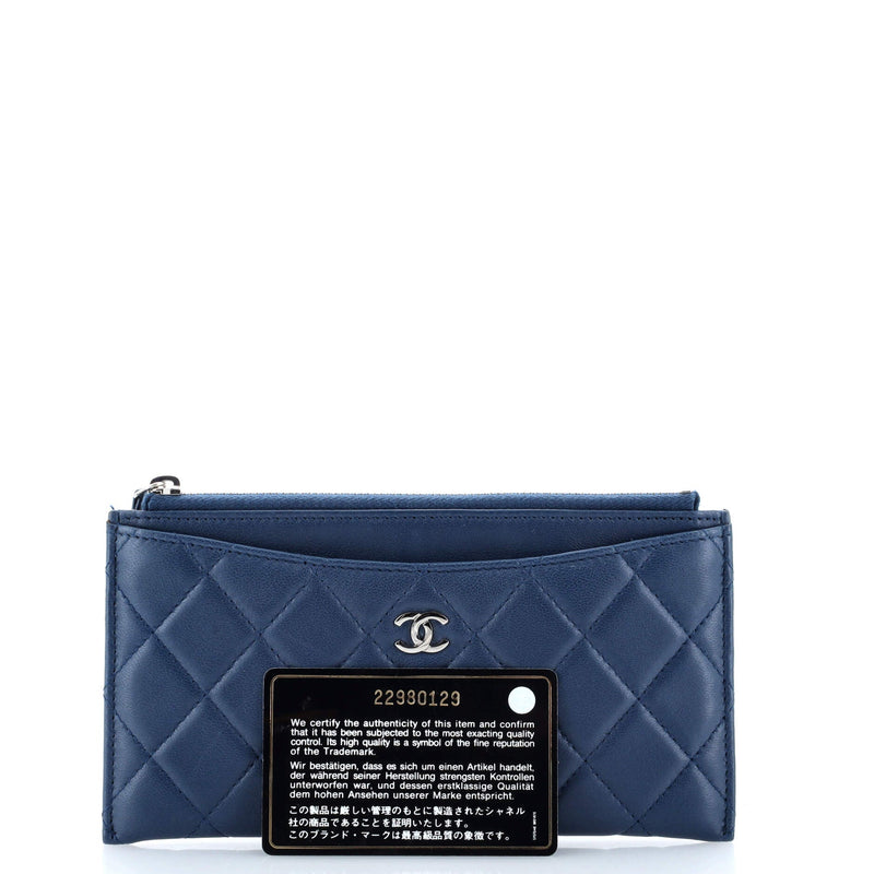 Chanel Classic Zip Pouch Quilted